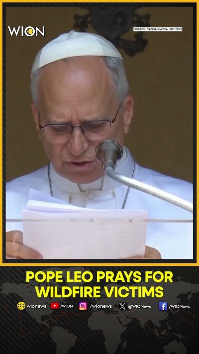 Pope Leo Prays for France & Spain Wildfire Victims | Europe Battles Deadly Fire Crisis
