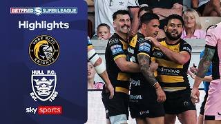 A BIG comeback! | York Knights vs Hull FC | Super League Highlights