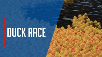 London canal turns yellow as thousands of rubber ducks race for charity