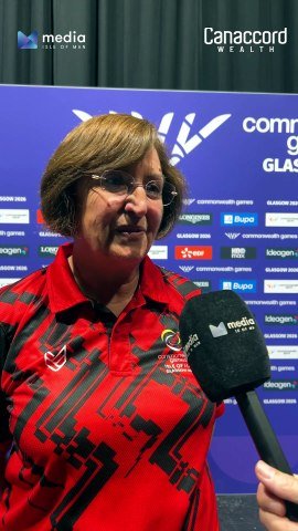Isle of Man bowler Caroline Whitehead at Commonwealth Games 2026