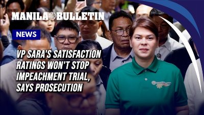 VP Sara's satisfaction ratings won't stop impeachment trial, says Prosecution