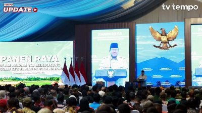 Prabowo: Kritik Harga Beras Mahal, Tanam Padi Sendiri