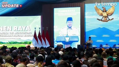 Prabowo: Kritik Harga Beras Mahal, Tanam Padi Sendiri