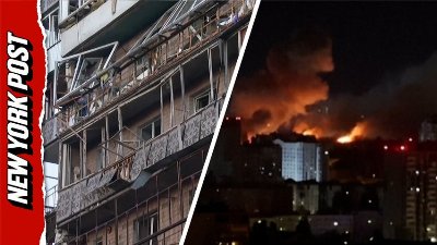 Russia unleashes five-hour missile barrage on Kyiv in massive assault