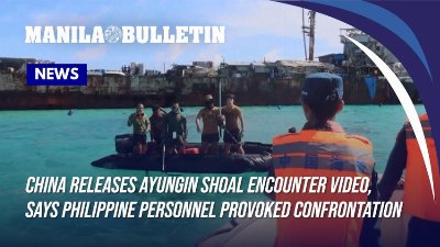 China releases Ayungin Shoal encounter video, says Philippine personnel provoked confrontation