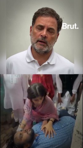 Rahul Gandhi Condemns Police Action During NEET Protest March In Delhi
