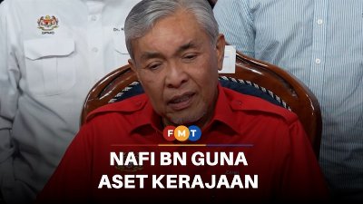 Zahid nafi BN guna aset kerajaan untuk kempen