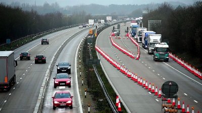 Roadwork-plagued M27 named as worst motorway