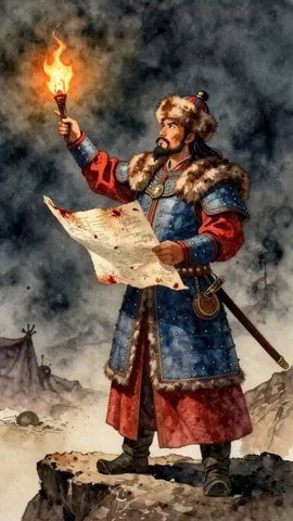 How the Great Mongol Khan Died in 1241 ⚔️