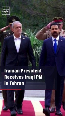 Iranian President Receives Iraqi PM in Tehran