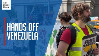 'Maduro should pay,' 'Hands off Venezuela'- crowd split outside pre-trial hearing in NY