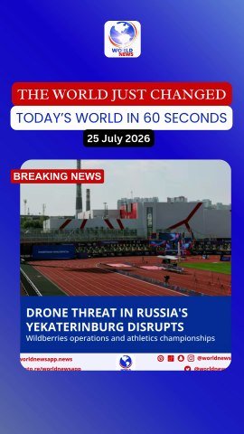 Drone threat in Russia's Yekaterinburg disrupts Wildberries operations and athletics championships