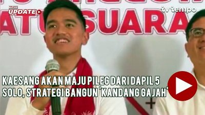 Kaesang Akan Maju Pileg dari Dapil 5 Solo, Strategi Bangun 'Kandang Gajah'