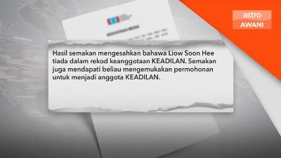 Gambar pakai baju AMK, PKR nafi Nicky Liow ahli parti