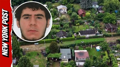 Aerial footage reveals site of Pride attack suspect shooting