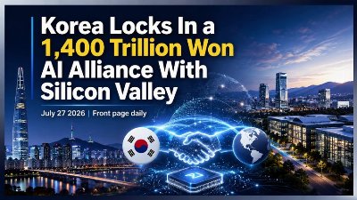 Korea Locks In a 1,400 Trillion Won AI Alliance With Silicon Valley | July 27 2026