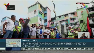 Venezuela | Inspection teams assess structural damage in buildings affected by earthquakes