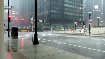 Severe storms slam the Chicago area