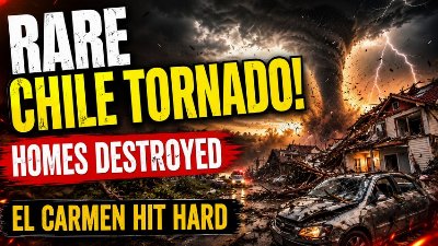 Chile Tornado 2026: Rare Funnel Storm Leaves Massive Damage in El Carmen | World News