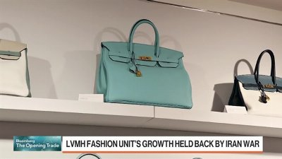 LVMH Fashion Unit's Growth Held Back by Iran War
