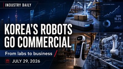 Korea's Robots Go Commercial | July 29 2026