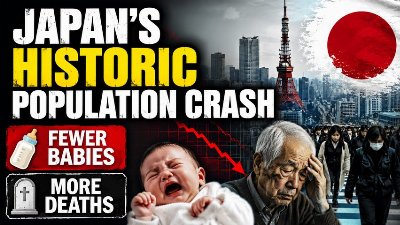 Japan's Population Time Bomb Is Ticking | Falls Below 120 Million For 1st Time in 42 Years