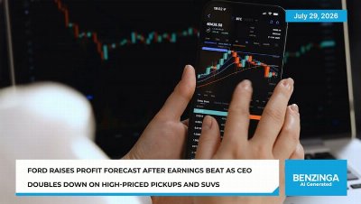 Ford Lifts Profit Outlook