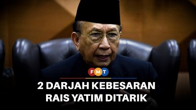 Negeri Sembilan tarik balik 2 darjah kebesaran Rais Yatim