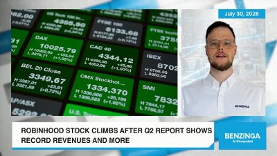 Robinhood Rises On Q2 Report