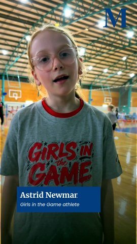 Astrid Newman attended the Illawarra Hawks' and Basketball Illawarra Girls in the Game clinic