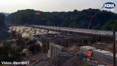 Commercial St. Bridge Implosion