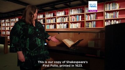 Australia's new $69 million library becomes home to a copy of Shakespeare's First Folio