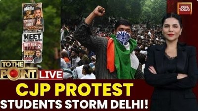 Tear gas and tricolours: Inside the clashes that marked Delhi's 'Chalo Sansad' march