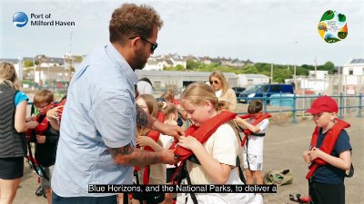 Pembrokeshire Outdoor Schools and Port of Milford Haven Educational Boat Trips