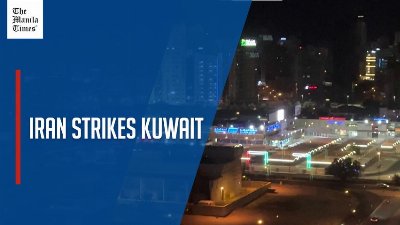 Air raid sirens sound across Kuwait City