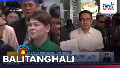 Mga subpoena para sa tax at bank records ni VPSD at mister na si Atty. Mans Carpio, sinimulan nang ipadala ng impeachment court | Balitanghali