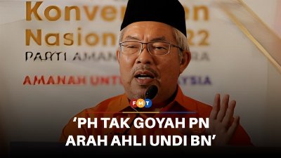 Arahan PN sokong BN tak goyah peluang PH, kata pemimpin