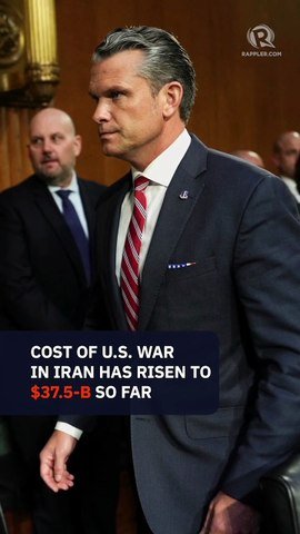 Cost of Iran war to US so far: $37.5-B