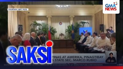 Ugnayan ng Pilipinas at Amerika, pinagtibay sa pagbisita ni US State Sec. Marco Rubio | Saksi