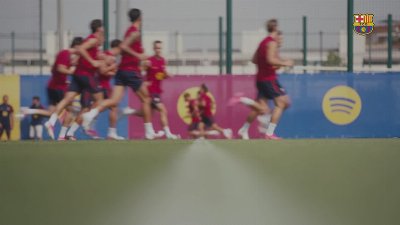 ENTRENAMIENTO COMPLETO del FC BARCELONA