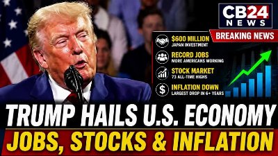 Trump Highlights Record Jobs, Stock Market Gains & Lower Inflation at Georgia Rally
