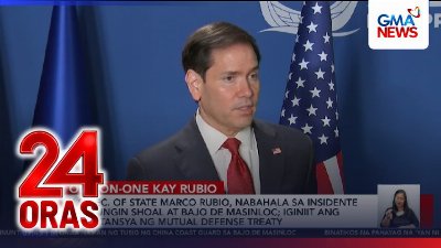 U.S. Sec. of State Marco Rubio, nabahala sa insidente sa Ayungin Shoal at Bajo de Masinloc; iginiit ang importansya ng mutual defense treaty | 24 Oras
