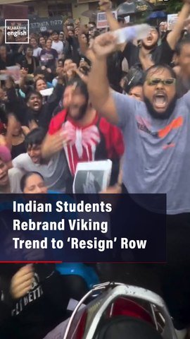 Indian Students Rebrand Viking Trend to ‘Resign’ Row
