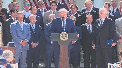 OHTANI receives a SPECIAL HONOR from TRUMP during DODGERS' WHITE HOUSE visit