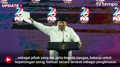 Ucapan Prabowo soal Londo Ireng Berisiko Tingkatkan Represi