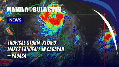 Tropical Storm 'Kiyapo' makes landfall in Cagayan — PAGASA