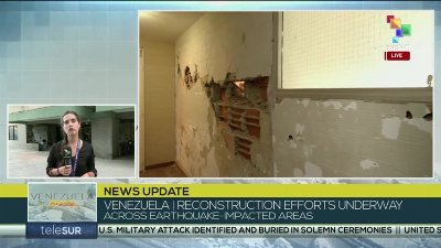 Venezuela | Earthquake recovery efforts underway in San Bernardino, Caracas