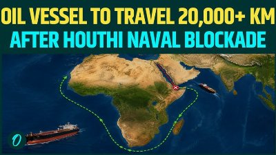MBS’ Tanker FORCED To Travel 20,000+ Km After Stuck Near Bab El Mandeb Due to Houthi Blockade