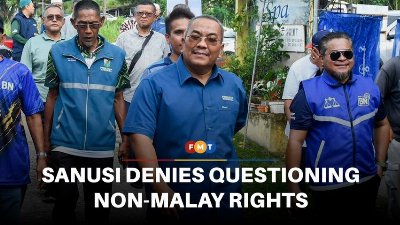 ‘Tanah Melayu’ remarks not meant to question non-Malay rights, says Sanusi