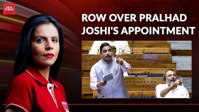 Congress objects to Pralhad Joshi holding Education portfolio, House erupts